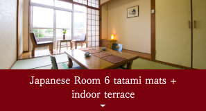 Japanese Room 6 tatami mats + indoor terrace